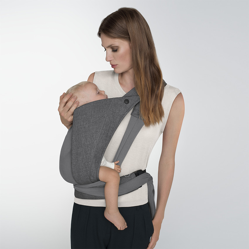 Porte-bébé YEMA TIE - Wings/Black 