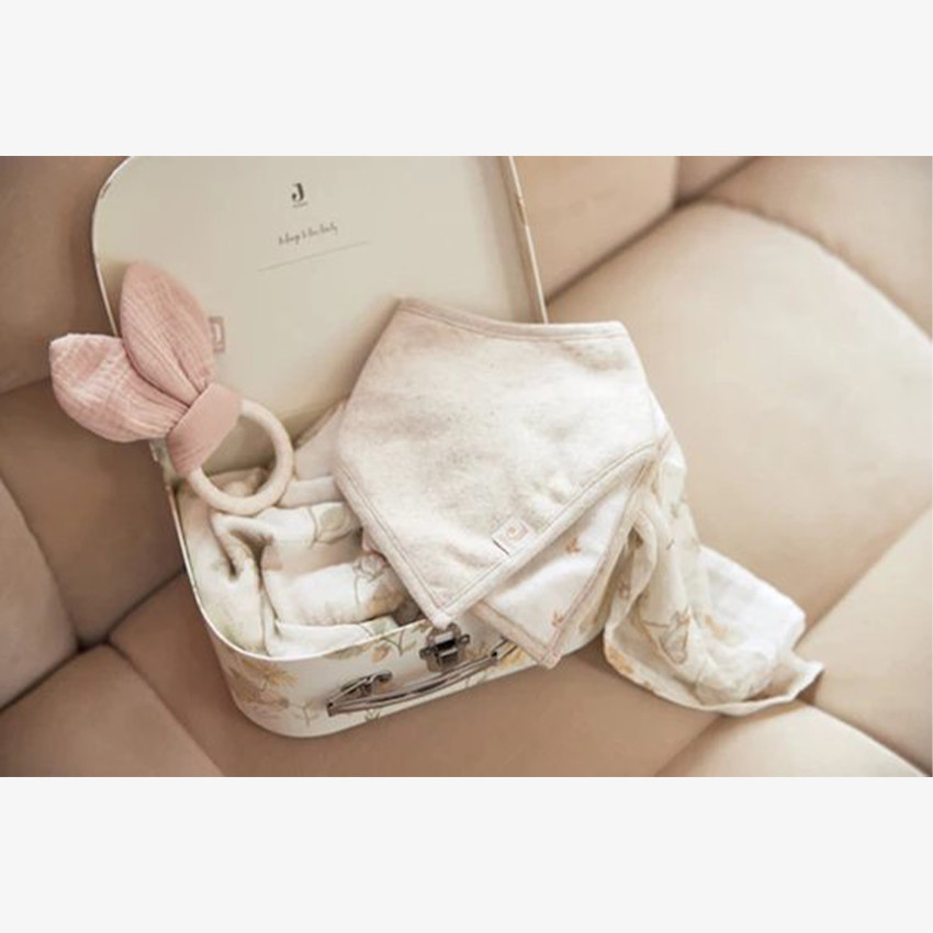 Anneau de dentition en silicone Bunny Ears Wild Rose 