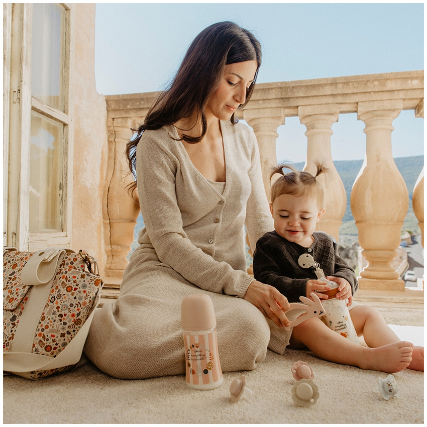 Anneau de dentition en silicone Lapin (coloris aléatoire) 