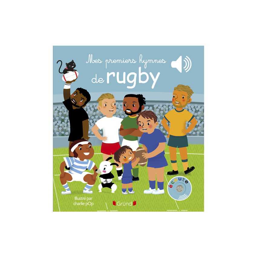 Livre Mes premiers hymnes de rugby 