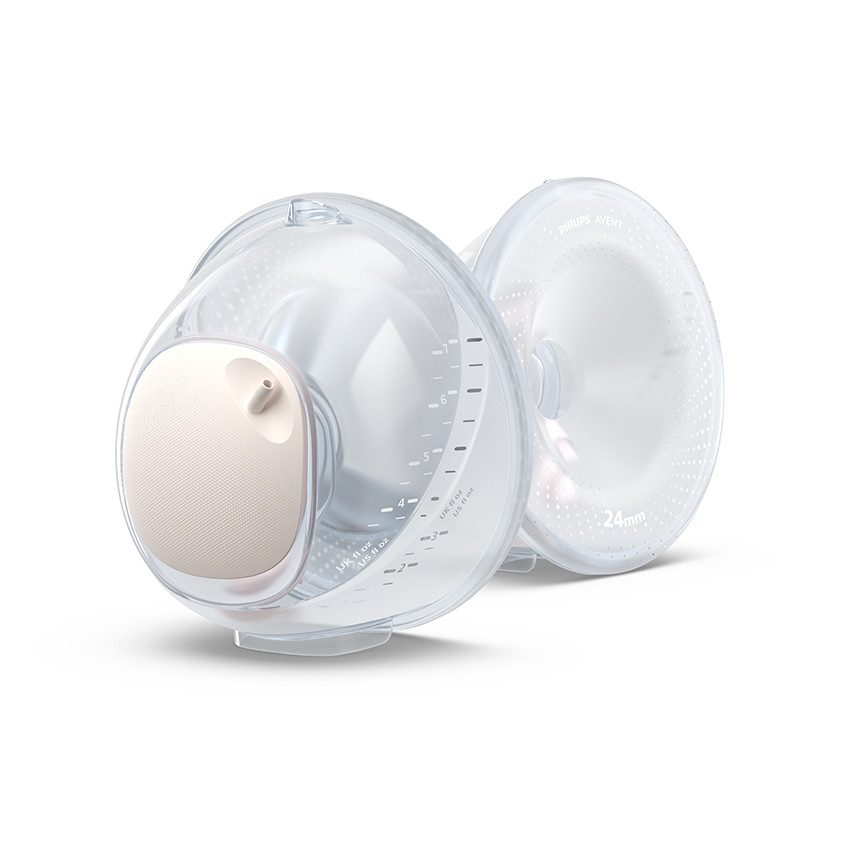 Pack de 2 flacons de recueil pour tire-lait mains libres Philips 