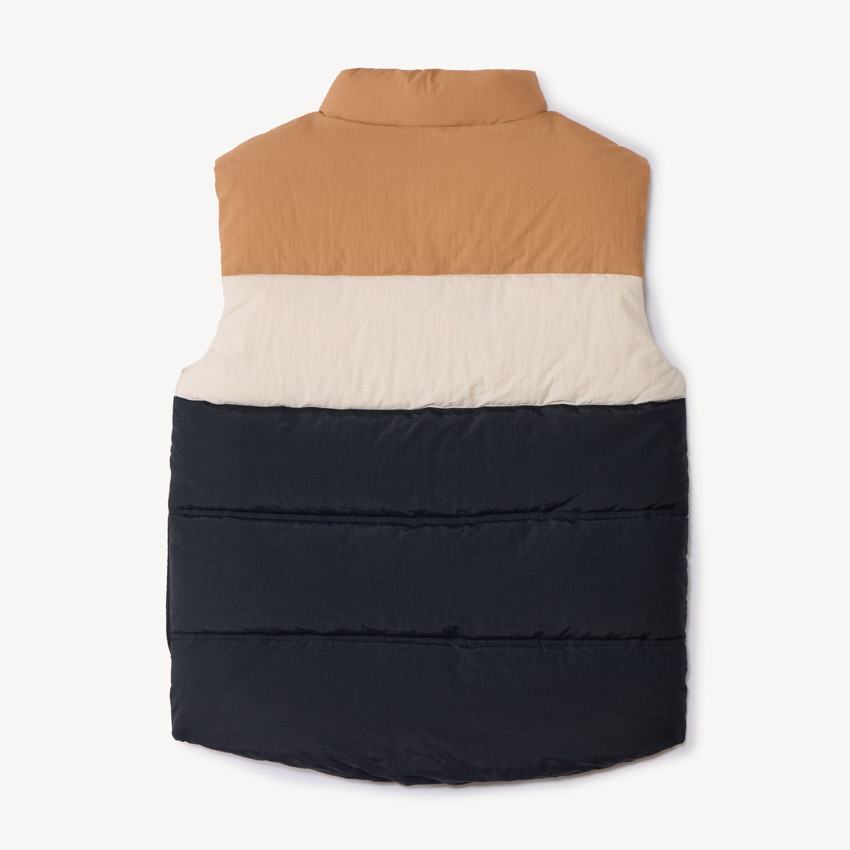 Doudoune sans manches effet color block pour garçon 