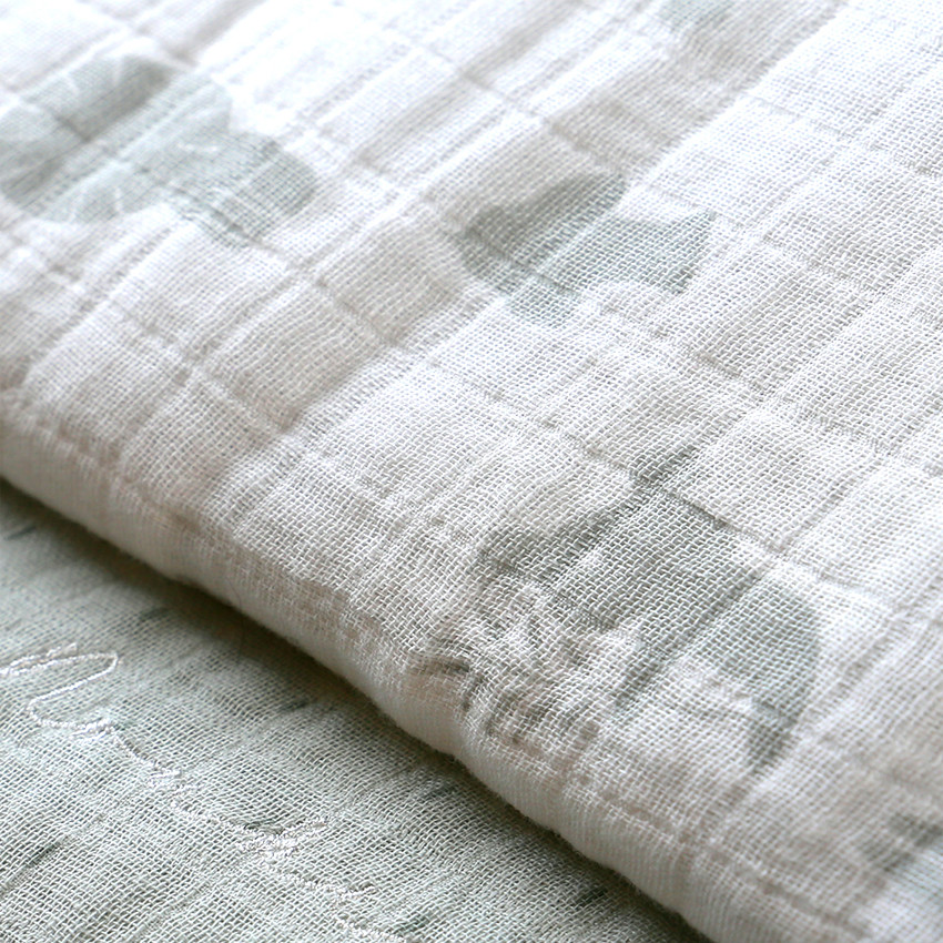 Tour de lit en mousseline M&M - Safari Sauge 