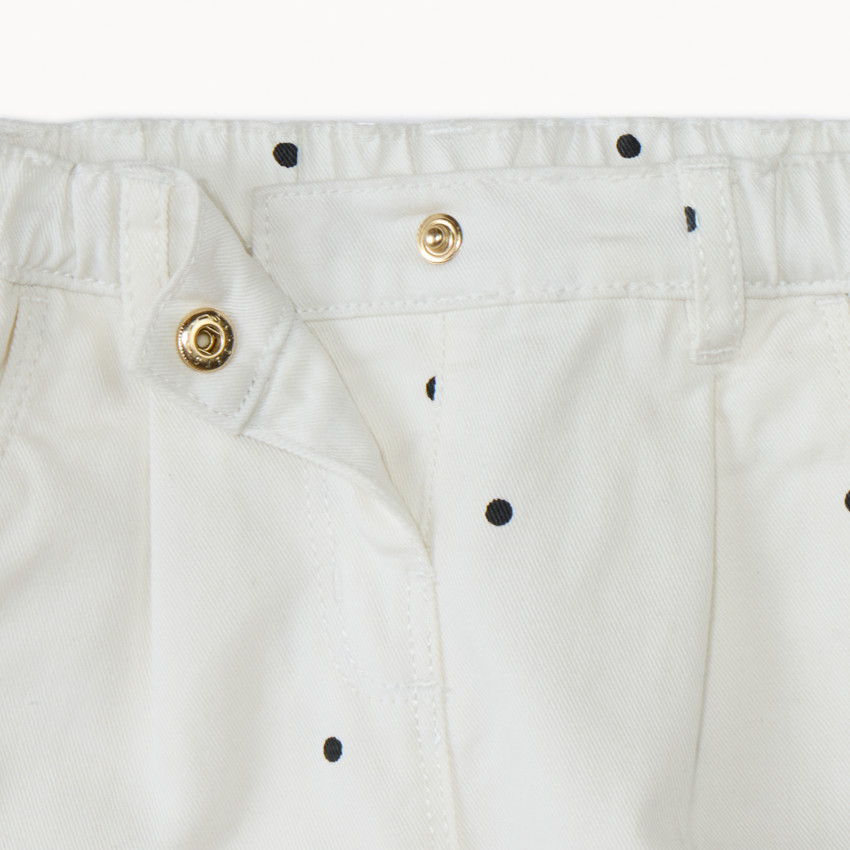 Pantalon fantaisie à pois pour bébé fille  