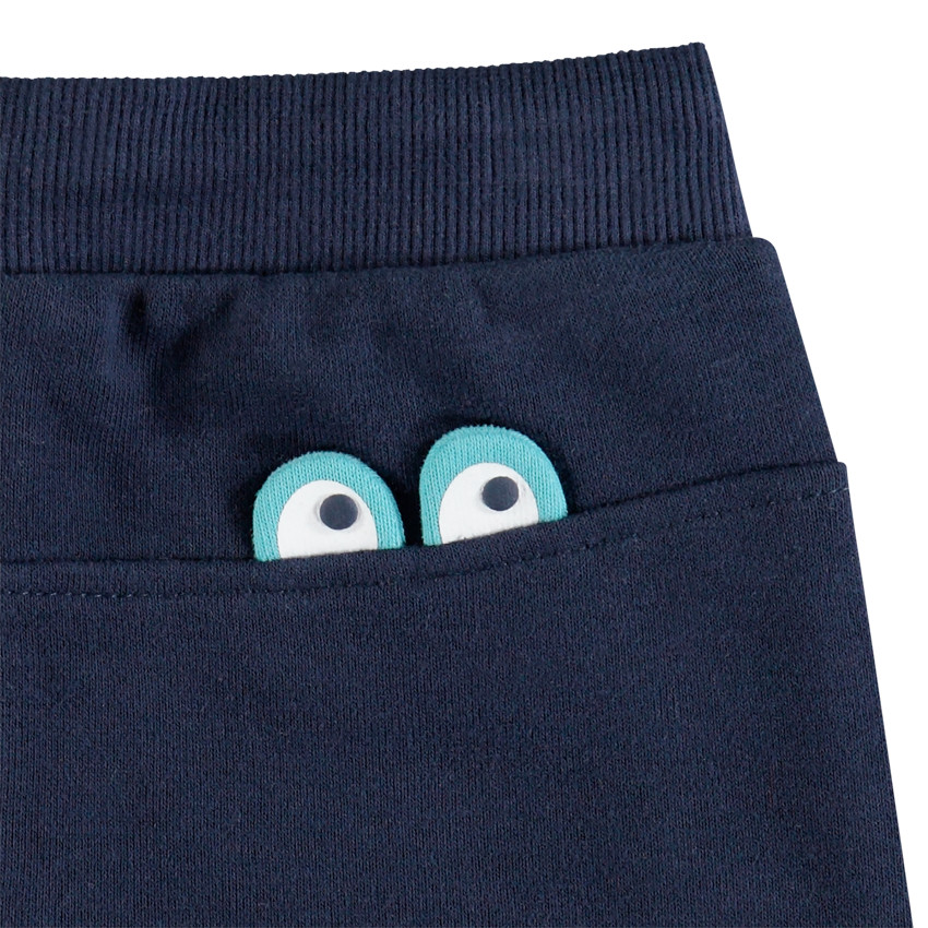 Jogging bicolore motif crocodile  