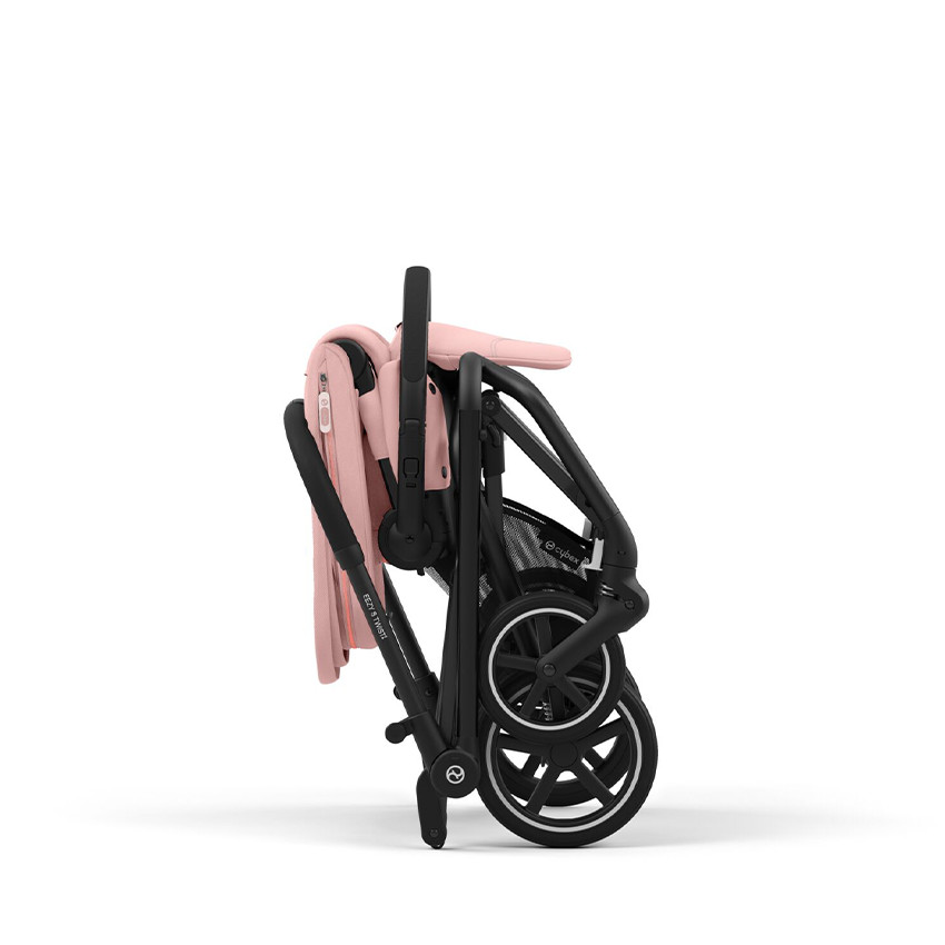Poussette à siège rotatif Eezy S Twist+ 2 black/candy pink 