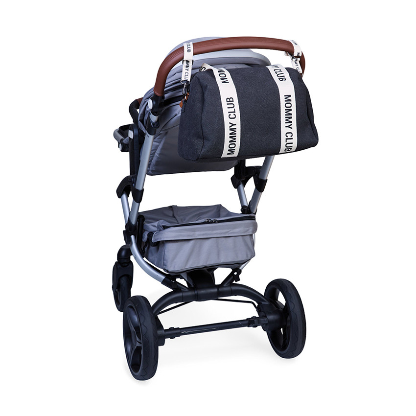 Sac à langer Mommy Club Signature Canvas Noir 