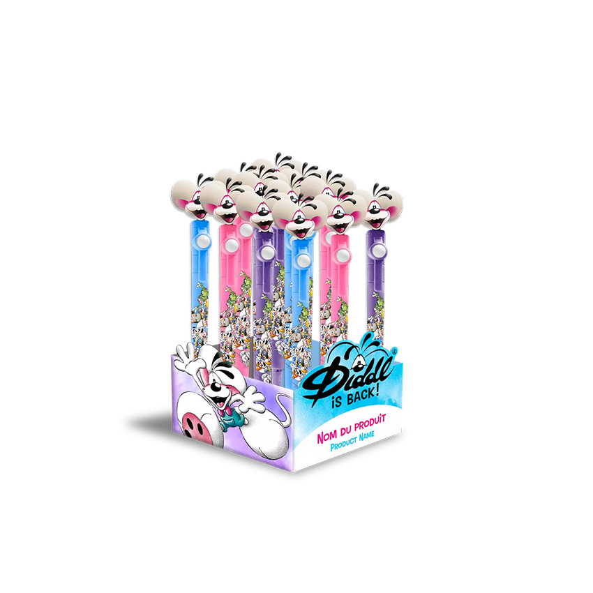 Stylo fidget Diddl anti-stress (modèle aléatoire) 