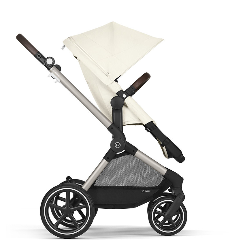 Poussette Eos Lux Taupe 2-en-1 Seashell Beige 