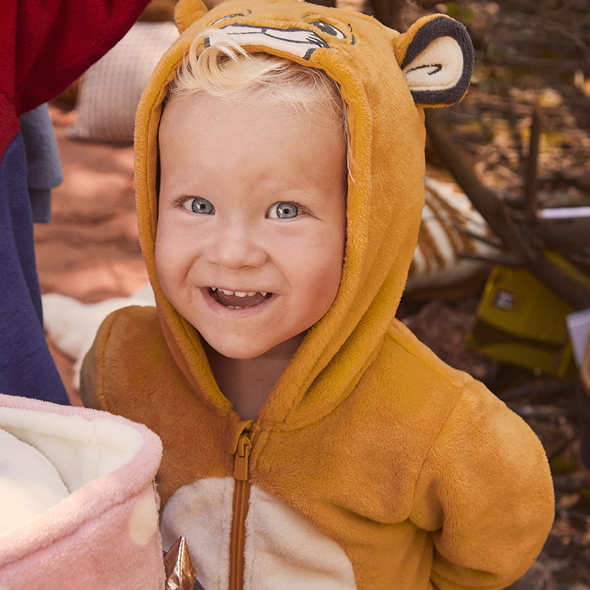 Surpyjama ludique en sherpa Le Roi Lion Disney pour bebe garcon Orchestra