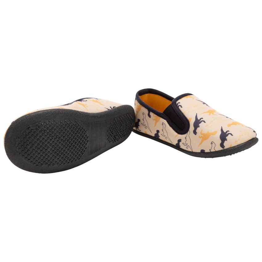 Chaussons bas imprimé dinosaures pour garçon 