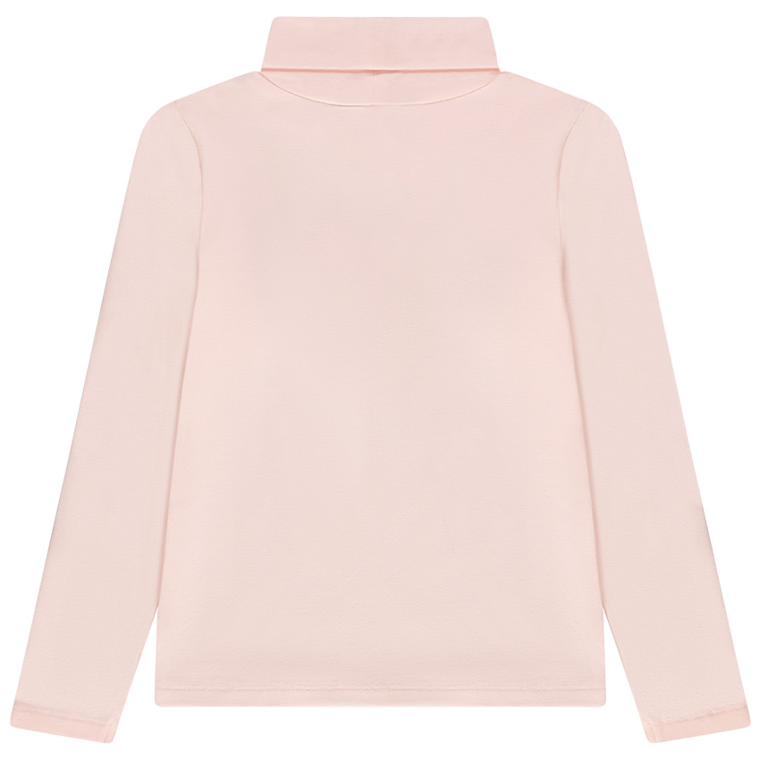 Sous-pull avec motif fantaisie en pétales 3D pour fille 