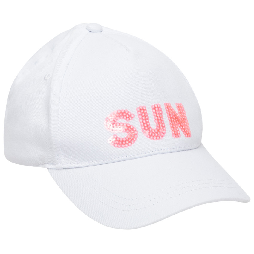 Casquette à sequins pour fille 