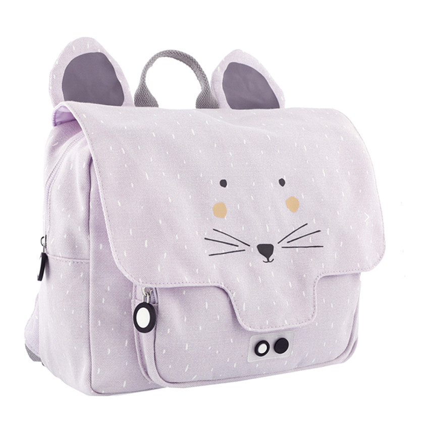 Cartable en coton - Mrs. Mouse 