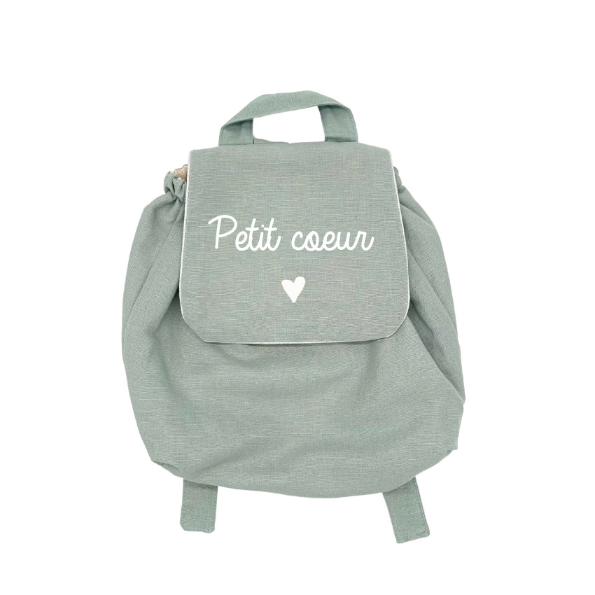 Sac à dos Petit coeur - Menthe - Menthe