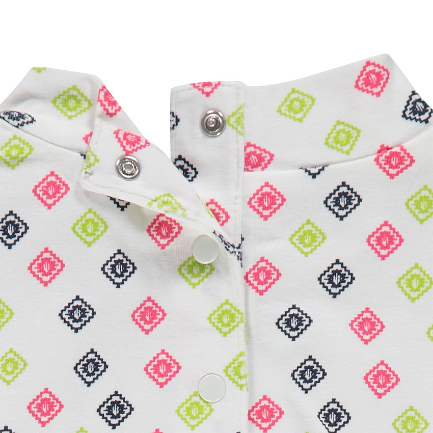 Sous-pull manches longues imprimé all-over 