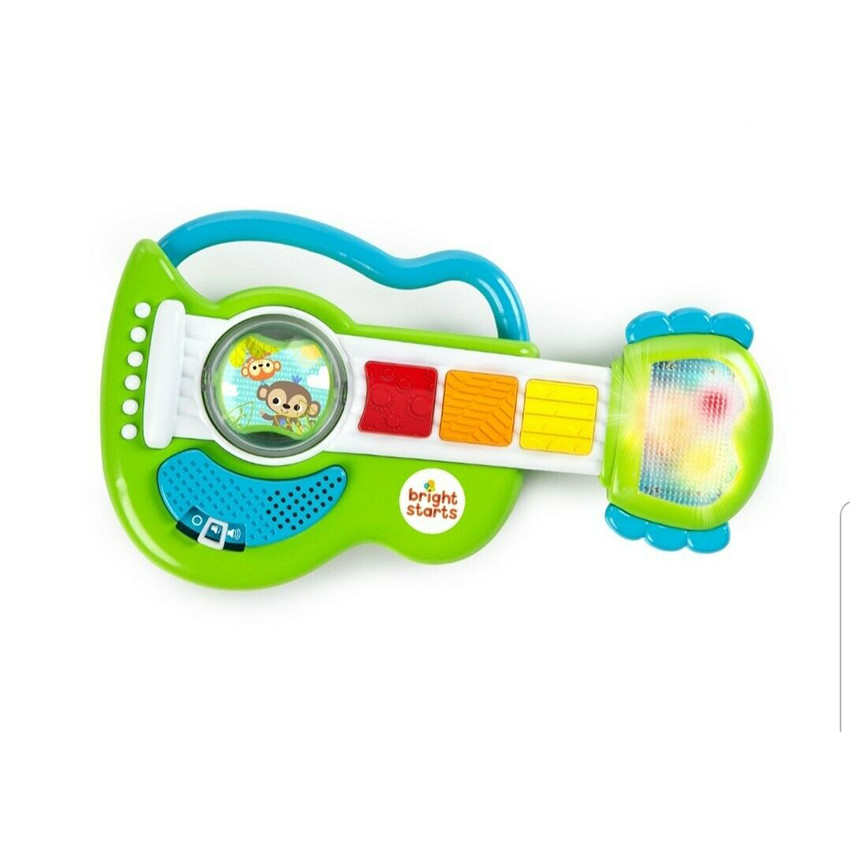 Jouet Guitare lumineuse Rattling Rockstar 6 Mélodies 