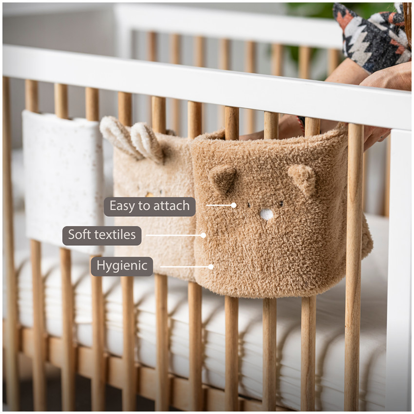 Set de 6 protège barreaux pour lit et parc Teddy Bouclette 