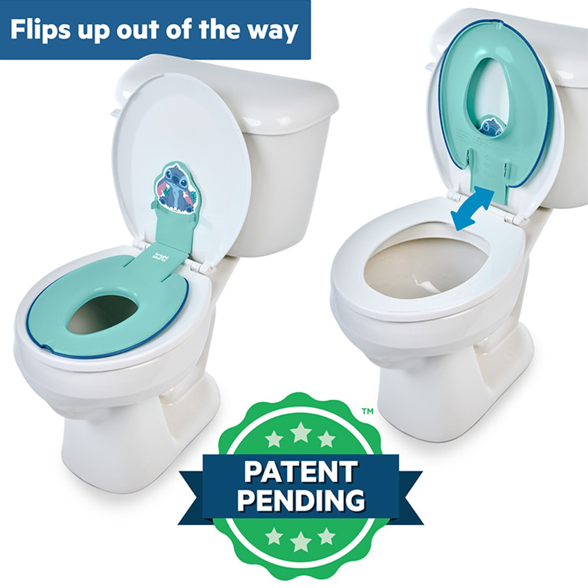 RÉDUCTEUR DE TOILETTE FLIP & SIT DISNEY STITCH 