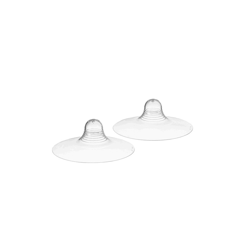 Lot de 2 protège-mamelons avec boîtier stérilisateur 