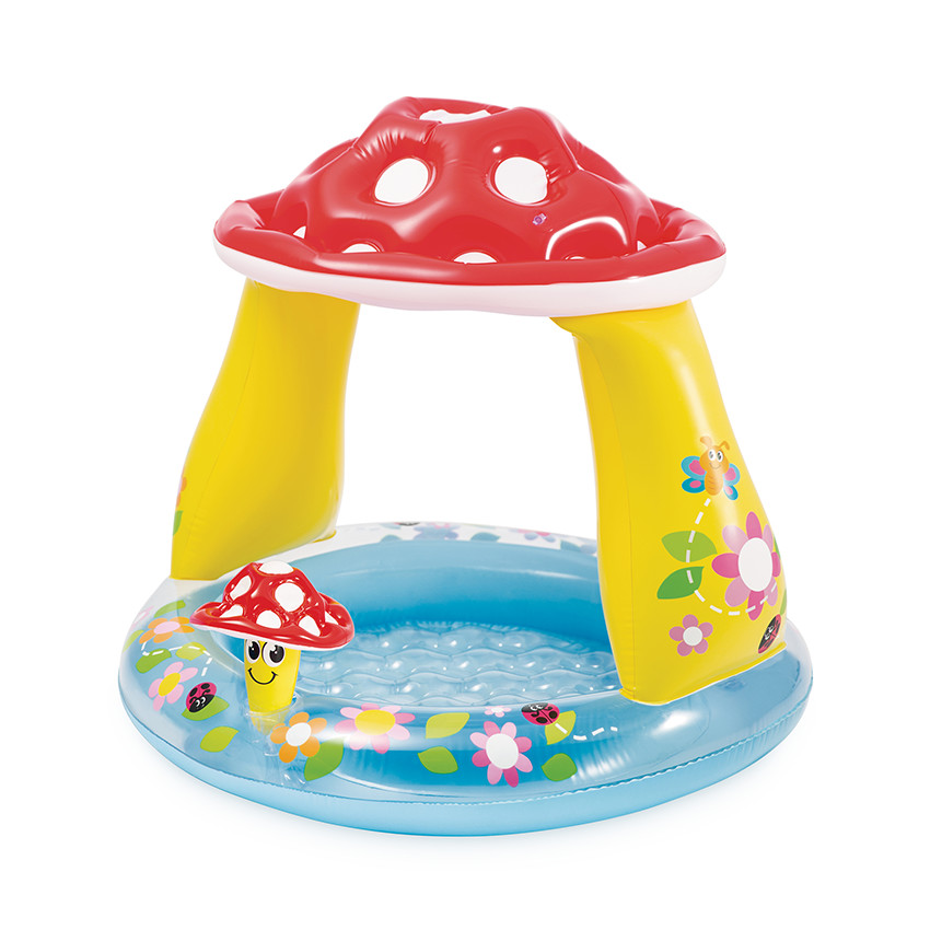 Pataugeoire gonflable Ø 89 cm Champignon 