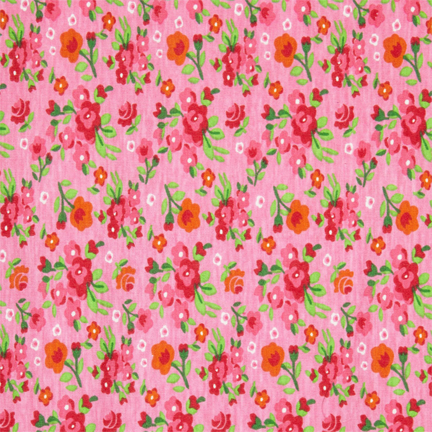 Lot de 2 draps housses 60x120 cm - Rose 