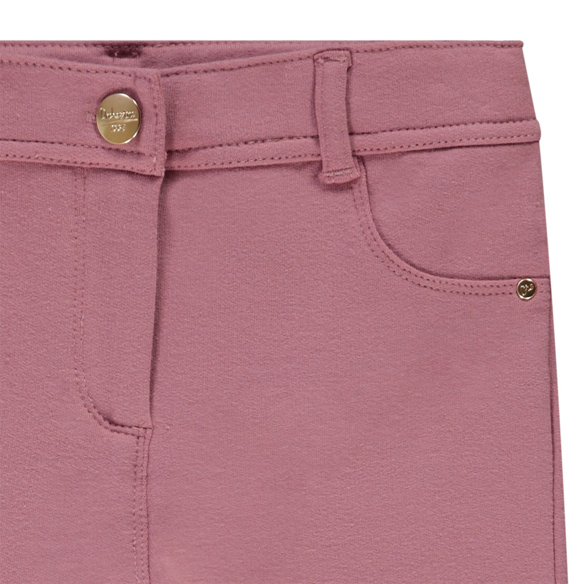Pantalon en molleton uni fille 