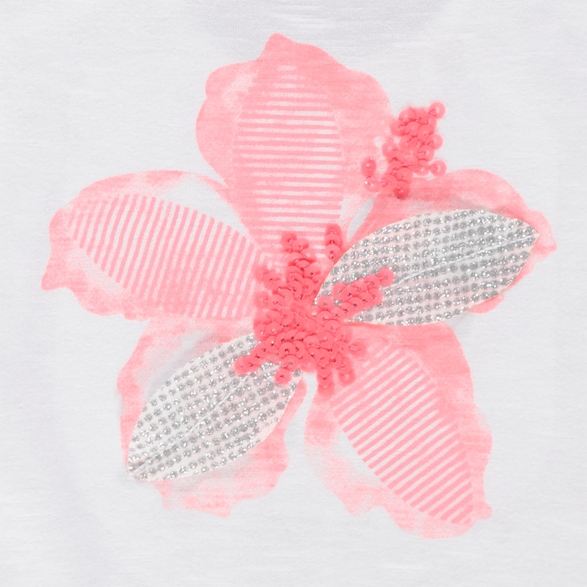 Débardeur en maille avec imprimé fleur Main Débardeur en maille avec imprimé fleur