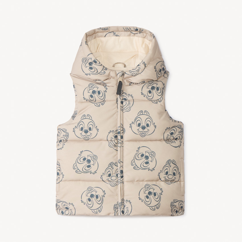 Doudoune sans manches imprimé Tic et Tac Disney pour bébé garçon