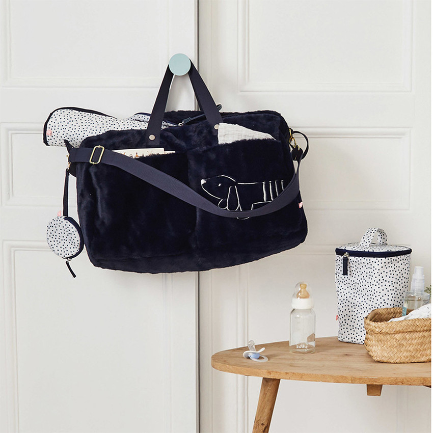 Sac à langer en Veloudoux® - Fancy Dogs 