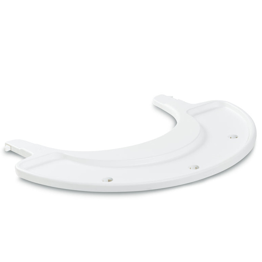 Plateau de jeu Play Tray pour chaise haute Alpha+ blanc - Blanc (HAUCK) - Image 2