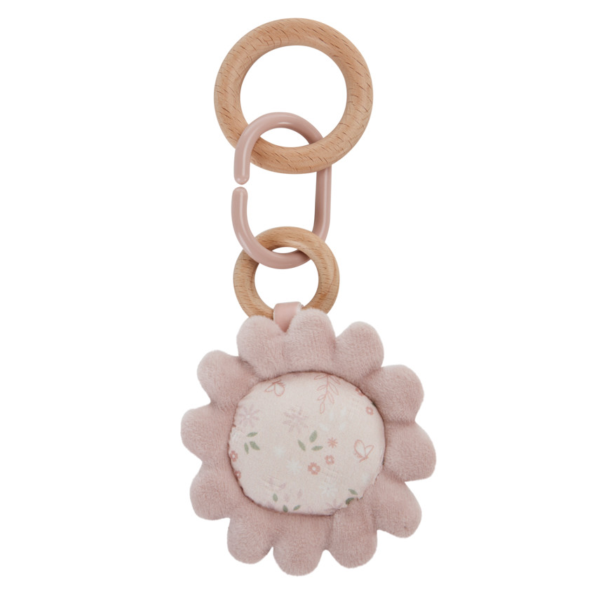 Set de 4 jouets pour arche Promenade Bucolique rose - Rose (Combelle) - Image 3