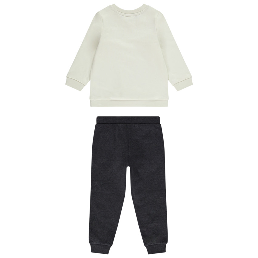 Ensemble en molleton gratté sweat print Mickey Disney + jogging pour bébé garçon 