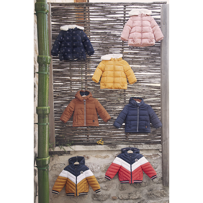 Doudoune doublée sherpa à imprimé en foil pour bébé fille 