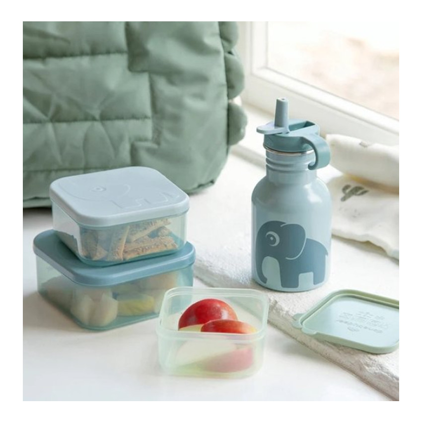 Lunchbox 3 pièces - Deer Friends Bleu 