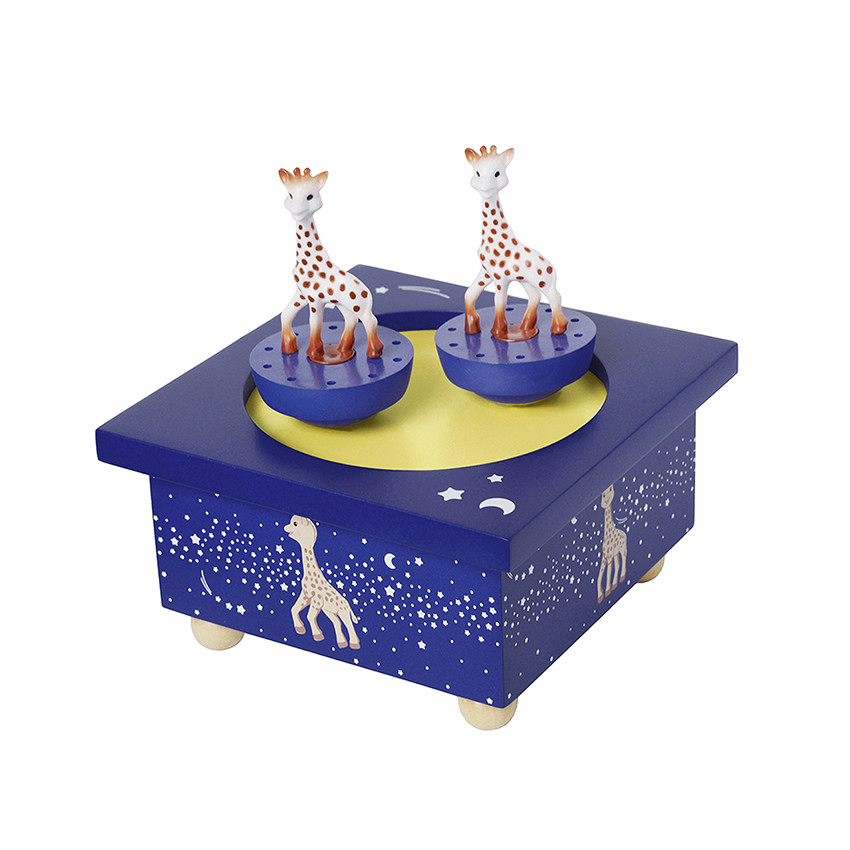 Boite à Musique Sophie la Girafe - Bleu 