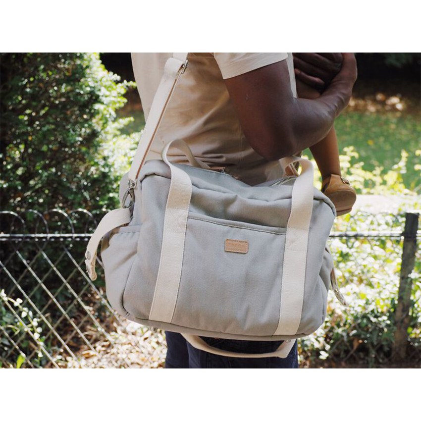 Sac à langer Paris Gris perle 