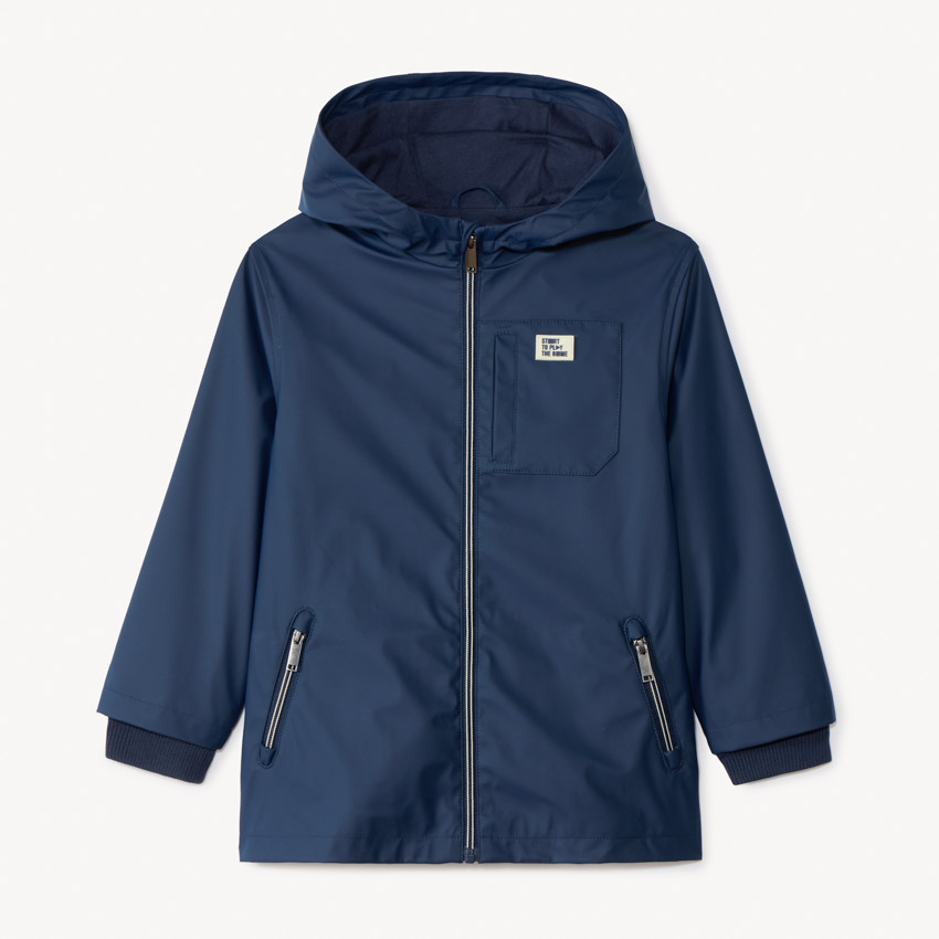 Parka gomme imperméable pour garçon