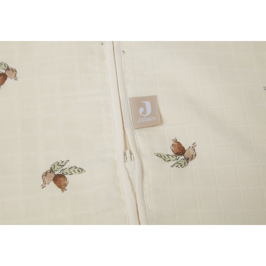 Gigoteuse sans manches en gaze de coton 90 cm Rosehip 