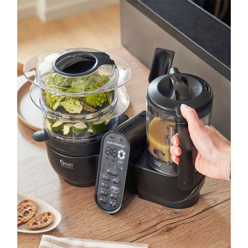 Robot multifonctions Nutribaby(+) XL Mineral Black 