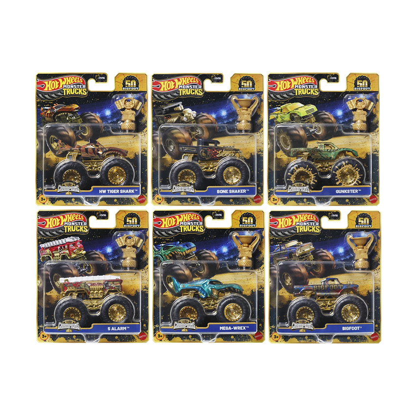 Véhicule Monster Trucks Trophée des Champions (modèle aléatoire) 