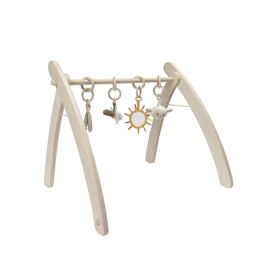 Arche d'éveil pliable en bois coloris naturel - Beige (Prémaman) - Image 2