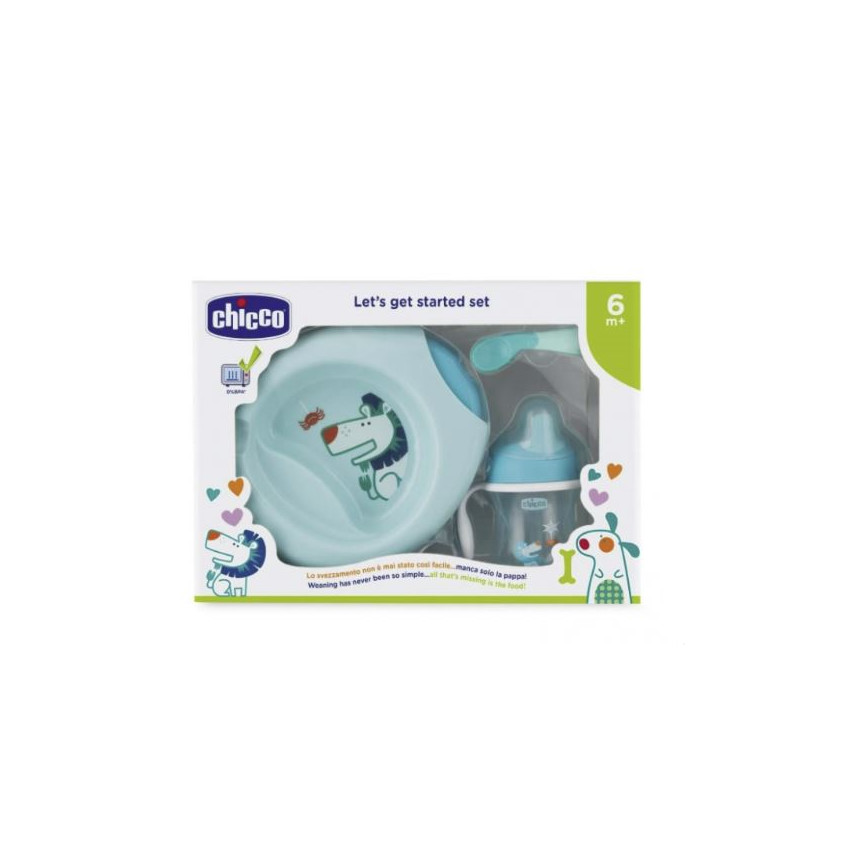 Coffret repas 6M+ - Bleu