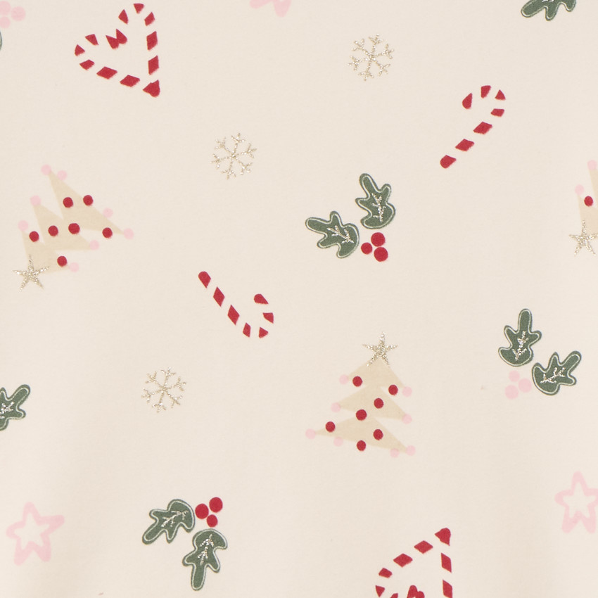 Sweat molleton imprimé Noël pour fille  