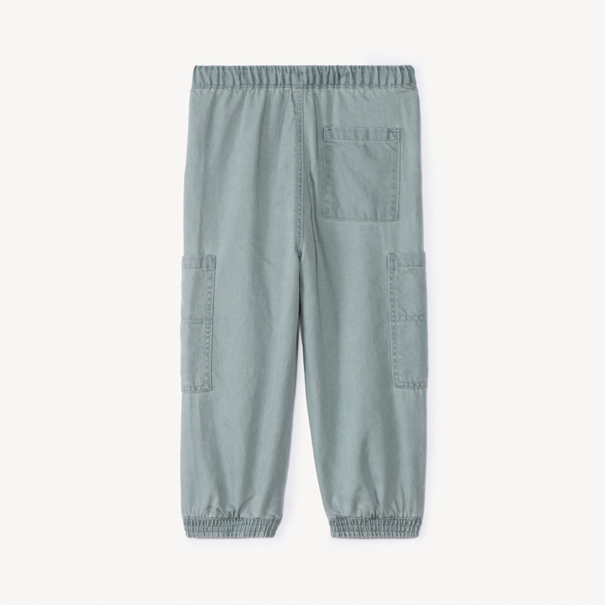 Pantalon cargo en toile doublée pour bébé garçon 