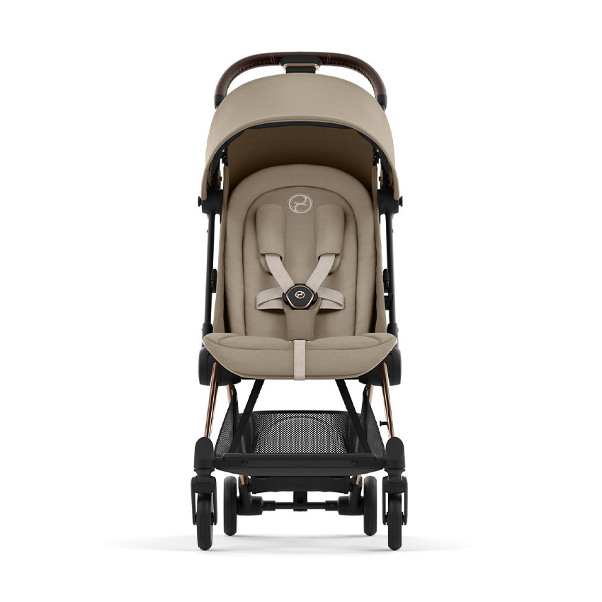 Poussette ultra-compacte Coya rosegold/cozy beige - Beige (Cybex) - Image 1