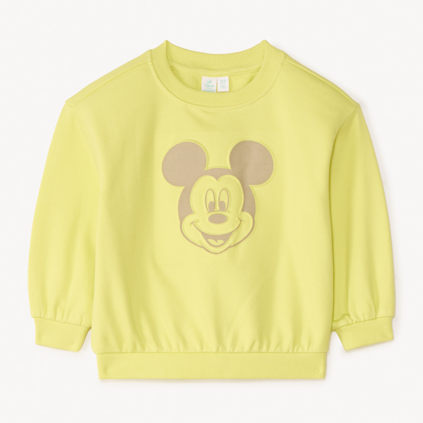 Sweat en molleton motif embossé Mickey Disney pour bébé garçon 