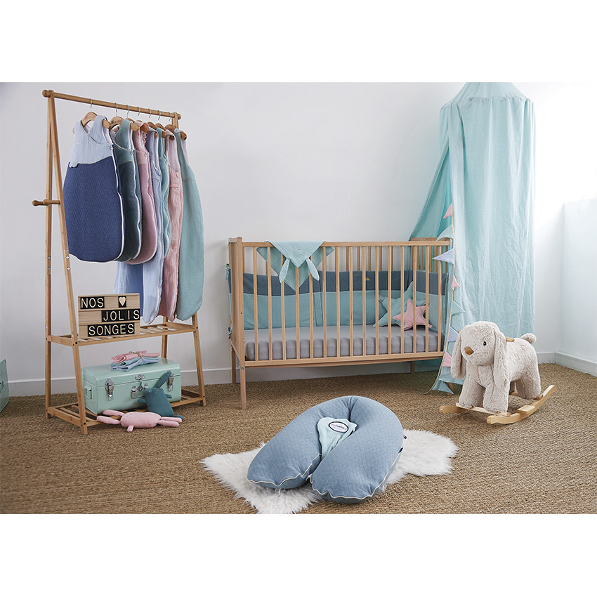 Lit Remi 60 x 120 cm – Vernis Naturel 