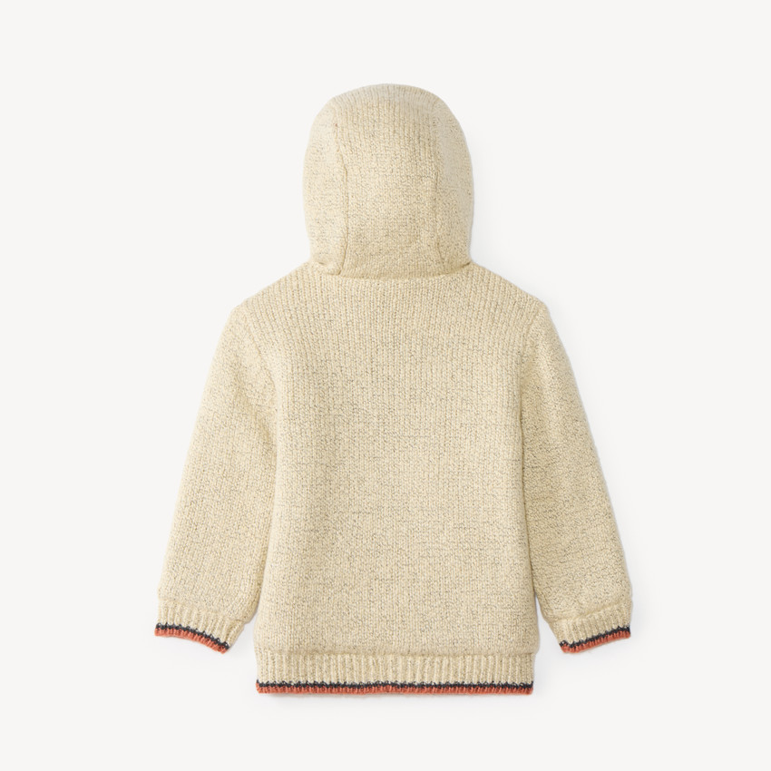 Gilet tricot zippé bébé garçon capuche ludique Mickey Disney 