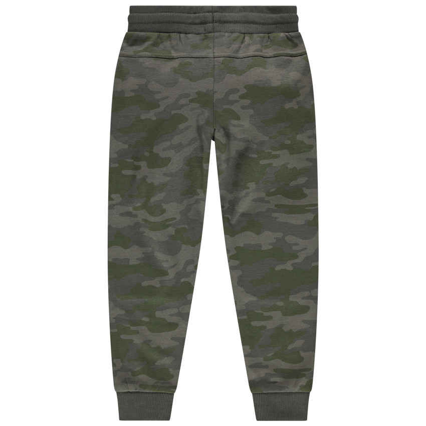 Pantalon de jogging en molleton à motif camouflage 